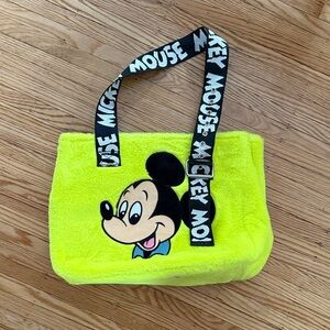 Neon Mickey Mouse Shoulder Bag